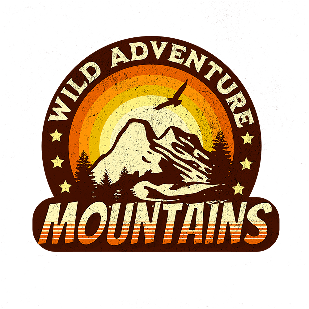 Unisex t-shirt 'Wild adventure. Mountains'
