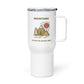 Travel mug with a handle 'Mountains. Adventure begins here'